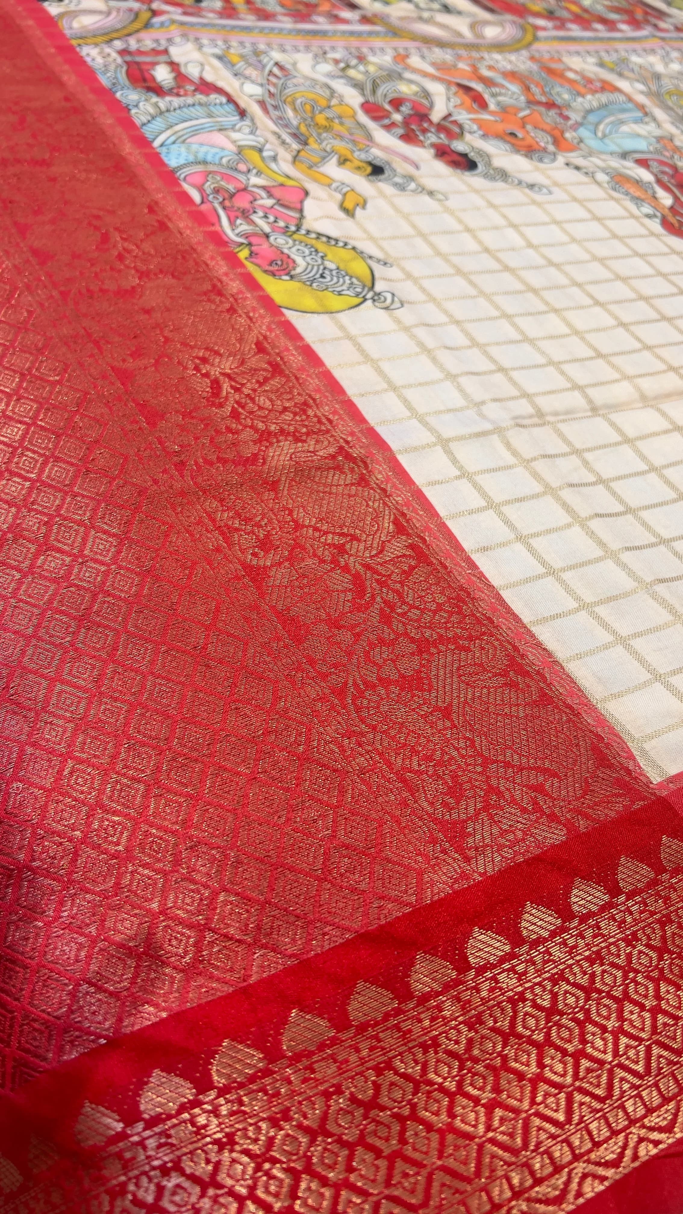 Kalamkari · motif detail