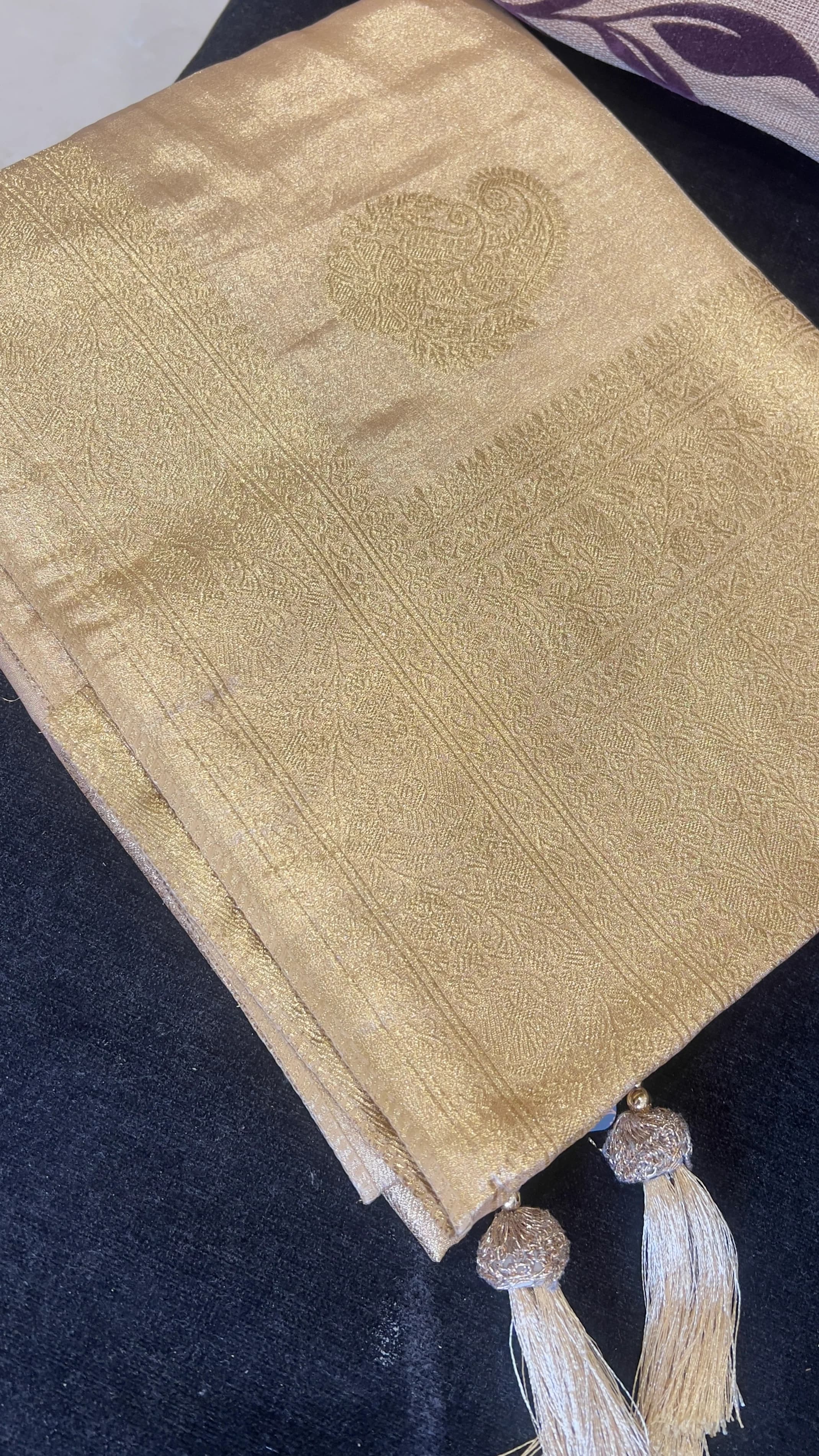 Stitch density close-up