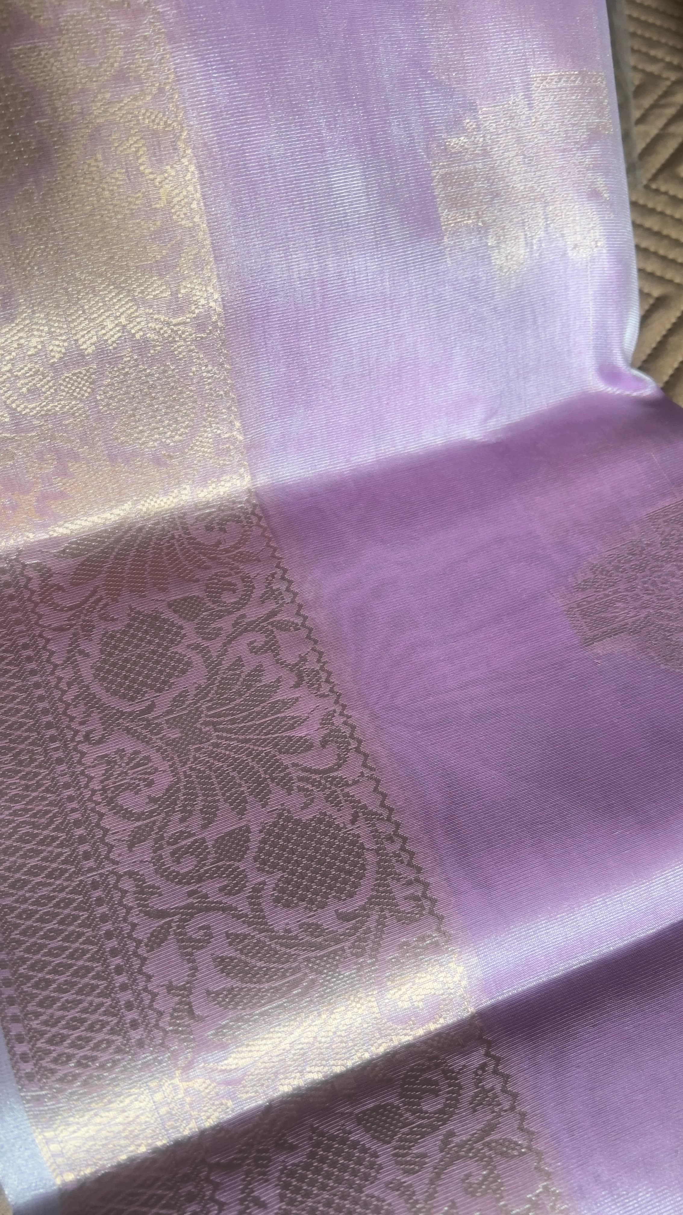 Tissue Silk · drape detail