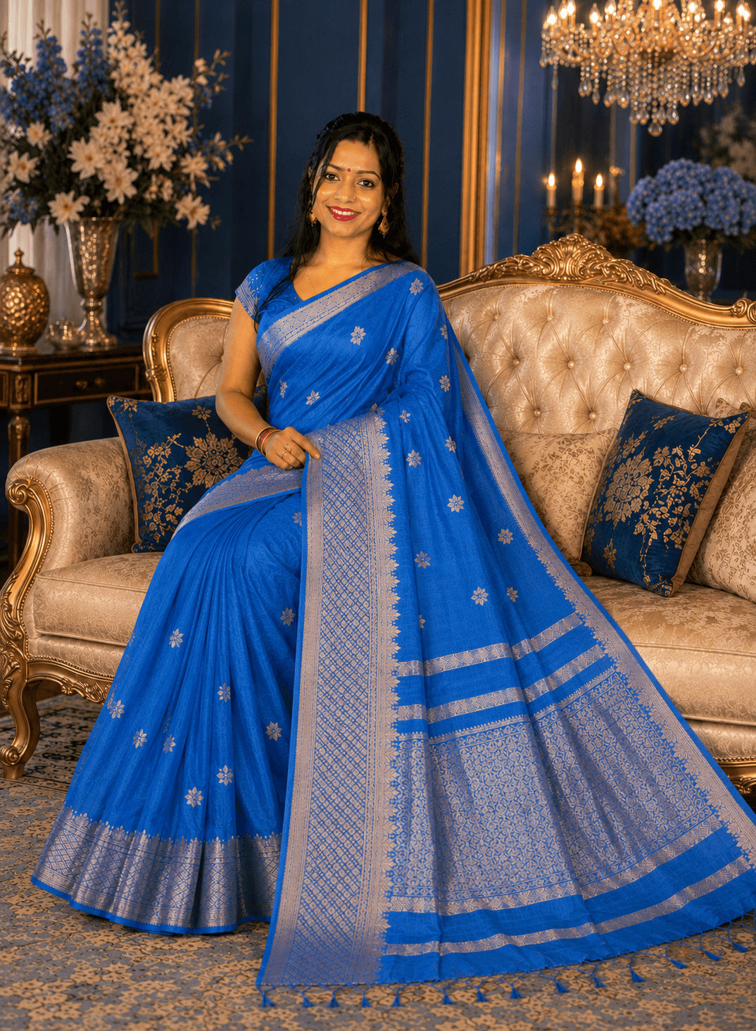 Matka Silk Saree